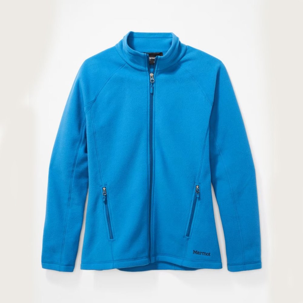 Marmot Women's Rocklin Full Zip Jacket Classic Blue L